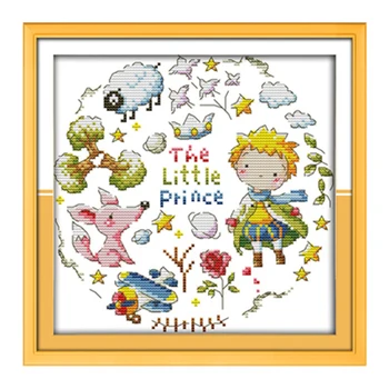 JoySunday count cross stitch The little prince tree fox bird sheep out DMC14CT11CT cotton needlework baby room bedroom painting
JoySunday count cross stitch The little prince tree fox bird sheep out DMC14CT11CT cotton needlework baby room bedroom painting