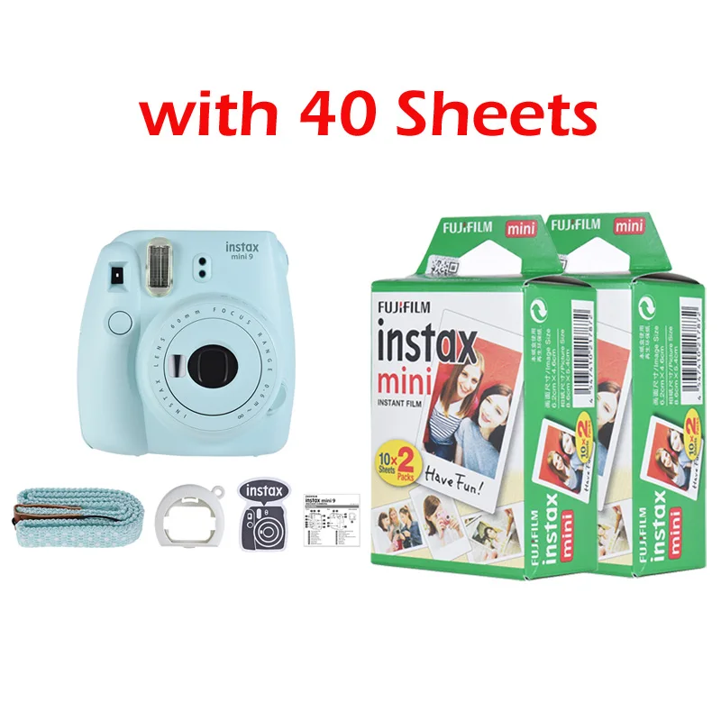 Fujifilm Instax Mini 9 Instant Camera Film Photo Camera Instax Photocamera Pop-up Lens Auto Metering Mini Camera with Films Sets
Fujifilm Instax Mini 9 Instant Camera Film Photo Camera Instax Photocamera Pop-up Lens Auto Metering Mini Camera with Films Sets