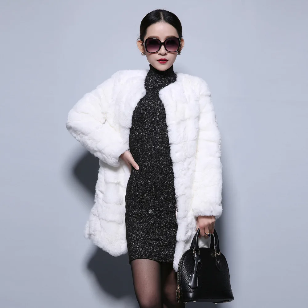 new real rabbit fur coat long jacket full sleeve winter overcoat women outerwear 14197S
new real rabbit fur coat long jacket full sleeve winter overcoat women outerwear 14197S