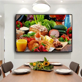 Vegetables Bread Fruits Kitchen Canvas Painting Cuadros Restaurant Posters and Prints Home Wall Art Food Picture Living Room
Vegetables Bread Fruits Kitchen Canvas Painting Cuadros Restaurant Posters and Prints Home Wall Art Food Picture Living Room
