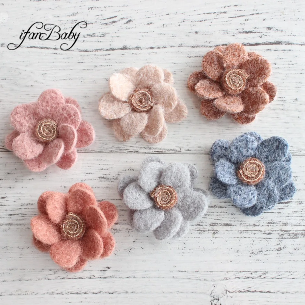 Flat back Soft warmer wool flowers with Lollipop in center perfect for DIY hair flowers headband hair accessories felt flower
Flat back Soft warmer wool flowers with Lollipop in center perfect for DIY hair flowers headband hair accessories felt flower