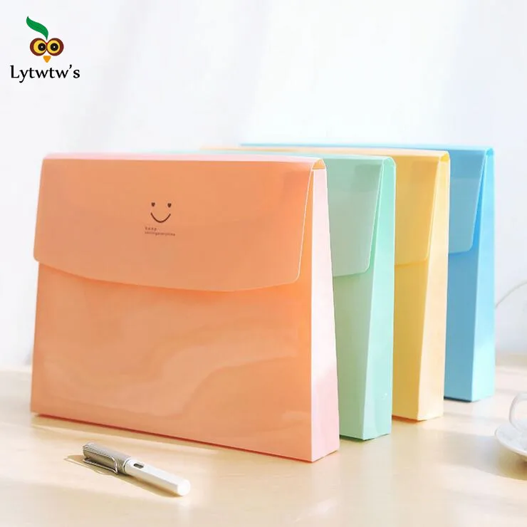 1 Pieces Lytwtw's New Cute Smile Pouch Bag Case Kawaii Korean Office School Filing Products Document
1 Pieces Lytwtw's New Cute Smile Pouch Bag Case Kawaii Korean Office School Filing Products Document