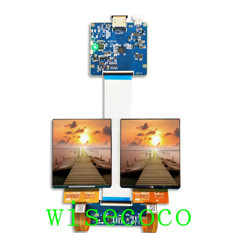 90hz Dual 3.81 Inch 1080p OLED Display H381DLN01.2 H381DLN01.1 H381DLN01.0 MIPI Driver Board for Projector HMD Wisecoco
90hz Dual 3.81 Inch 1080p OLED Display H381DLN01.2 H381DLN01.1 H381DLN01.0 MIPI Driver Board for Projector HMD Wisecoco