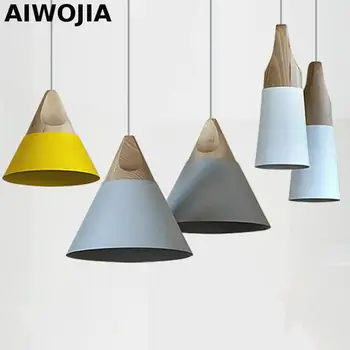 wooden Lighting Nordic Pendant Lamp Cafe Restaurant Pendant Lights Creative Personality Simple Single-head Pendant Lamps
wooden Lighting Nordic Pendant Lamp Cafe Restaurant Pendant Lights Creative Personality Simple Single-head Pendant Lamps