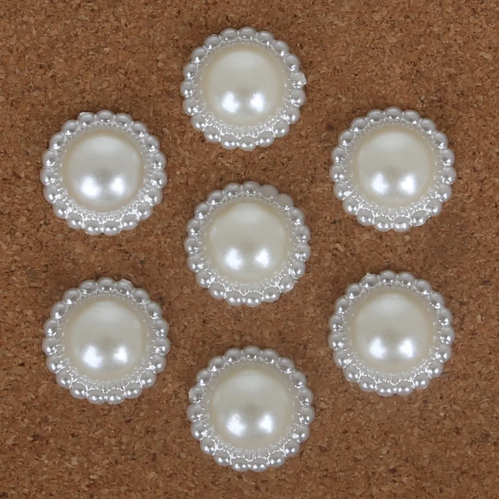 High Quality Multi-size Handcraft Ivory ABS Imitation Pearls Flower Beads for DIY Jewelry Craft Making
High Quality Multi-size Handcraft Ivory ABS Imitation Pearls Flower Beads for DIY Jewelry Craft Making