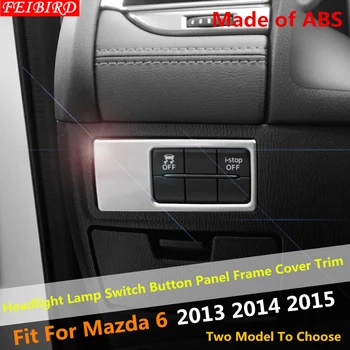 ABS Pearl Chrome Headlight Lamp Switch Button Panel Frame Cover Trim Interior For Mazda 6 2013 2014 2015
ABS Pearl Chrome Headlight Lamp Switch Button Panel Frame Cover Trim Interior For Mazda 6 2013 2014 2015