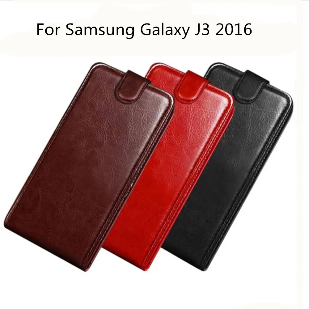For Samsung J3 2016 Case PU Leather Flip Galaxy Cover Coque J320 6 SM-J320F Etui Fundas | Мобильные телефоны и аксессуары
