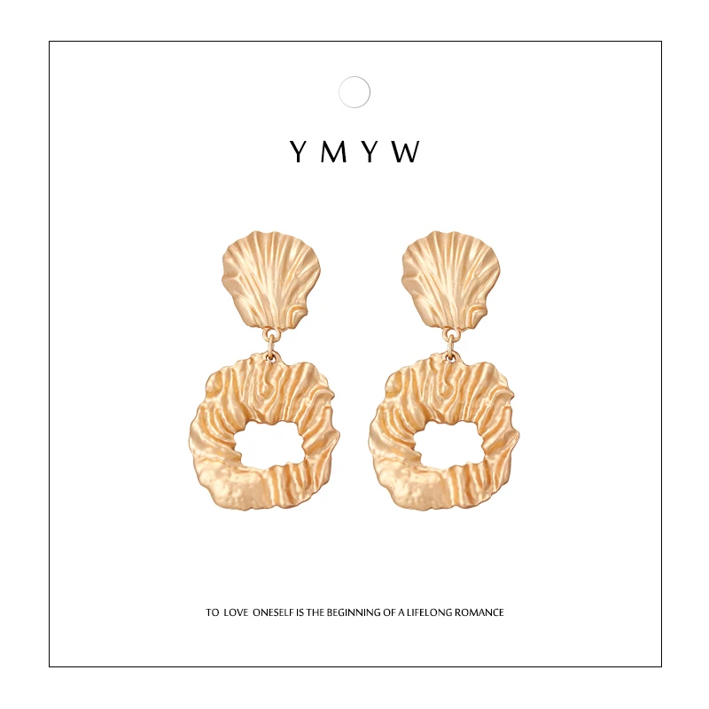 YMYW Zinc Alloy Geometric Big Dangle Drop Earrings Fashion Brand Gold Chunky Punk Personalized Charm Statement Women Oorbellen
YMYW Zinc Alloy Geometric Big Dangle Drop Earrings Fashion Brand Gold Chunky Punk Personalized Charm Statement Women Oorbellen