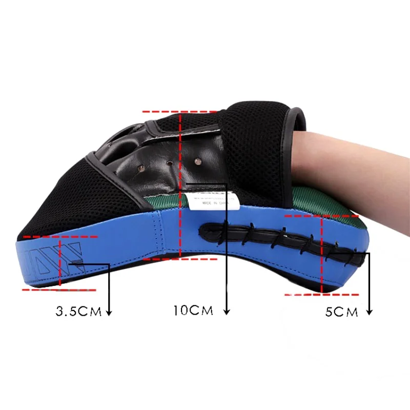 Image Hand Target MMA Focus Punch Pad Boxing Training Gloves Mitts Karate Muay Thai Kick Fighting Kicking Mat