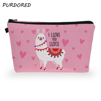 PURDORED 1 pc Alpaca Cosmetic Bag Women 3D Printing Makeup Bags Travel Cosmetic Organizer Toiletry Bag Neceser Dropshipping
PURDORED 1 pc Alpaca Cosmetic Bag Women 3D Printing Makeup Bags Travel Cosmetic Organizer Toiletry Bag Neceser Dropshipping