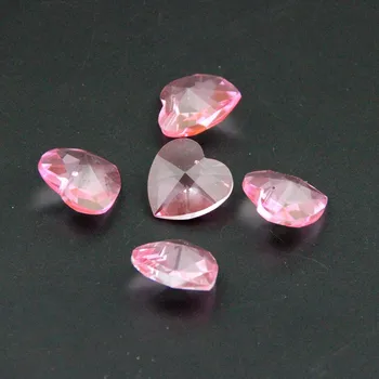 14mm Pink 100pcs Heart Beads 1 Hole Crystal DIY Handmade Suncatchers Strand Hanging Drops Glass Chandelier Prism Pendants
14mm Pink 100pcs Heart Beads 1 Hole Crystal DIY Handmade Suncatchers Strand Hanging Drops Glass Chandelier Prism Pendants