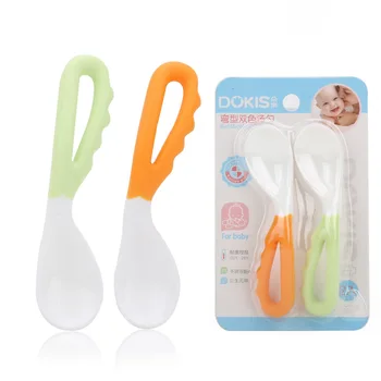 ideacherry 2Pcs/Set Baby Pacifier Feeding Spoon Solid Supplies Curved Spoon Children Tableware Babies Training Dishes Flatware
ideacherry 2Pcs/Set Baby Pacifier Feeding Spoon Solid Supplies Curved Spoon Children Tableware Babies Training Dishes Flatware