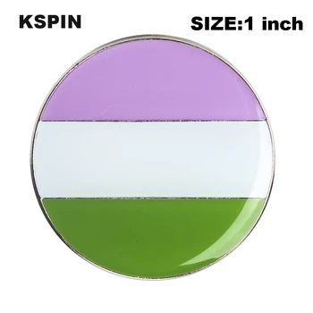 Genderqueer Pride Rainbow Flag Rozet Metal Chapas Metalicas Pins Icon Backpack Brooch for Gift XY0312
Genderqueer Pride Rainbow Flag Rozet Metal Chapas Metalicas Pins Icon Backpack Brooch for Gift XY0312