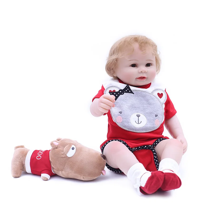 bebes reborn realista full silicone reborn baby dolls girls 50cm NPK real baby doll can bathe child xmas gift toys 
bebes reborn realista full silicone reborn baby dolls girls 50cm NPK real baby doll can bathe child xmas gift toys
