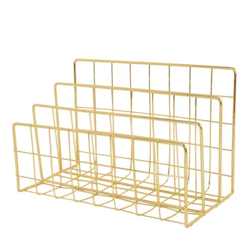 New Modern Gold/Black/Rose Gold Desktop Finishing Bookshelf Office Desk Storage Bookends Retro Card Rack Document Trays
New Modern Gold/Black/Rose Gold Desktop Finishing Bookshelf Office Desk Storage Bookends Retro Card Rack Document Trays