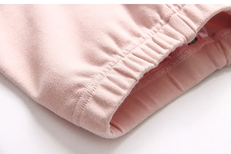 2018 Spring Autumn Kids Children Birthday Gift Solid Color Pink Navy Blue Gray Cat Bow Embroidery Butterfly Leggings For Girls (12)