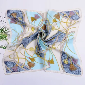 2019 spring explosions hot wild simple Retro new silk satin binding bag 53*53cm decorative geometric printing silk fashion scarf
2019 spring explosions hot wild simple Retro new silk satin binding bag 53*53cm decorative geometric printing silk fashion scarf