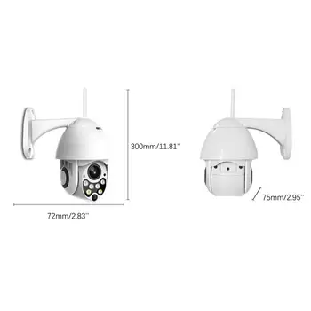 Auto Tracking Outdoor PTZ IP Camera 1080P Speed Dome Surveillance Cameras Waterproof Wireless WiFi Security CCTV Camera
Auto Tracking Outdoor PTZ IP Camera 1080P Speed Dome Surveillance Cameras Waterproof Wireless WiFi Security CCTV Camera