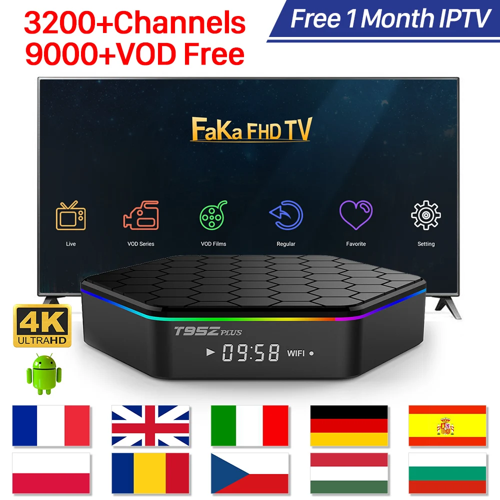 Europe IPTV Italia IPTV France Arabic Free 1Month IPTV Code T95ZPlus Android Tv Box Portugal Spain IP TV UK Germany Canada IP TV
Europe IPTV Italia IPTV France Arabic Free 1Month IPTV Code T95ZPlus Android Tv Box Portugal Spain IP TV UK Germany Canada IP TV