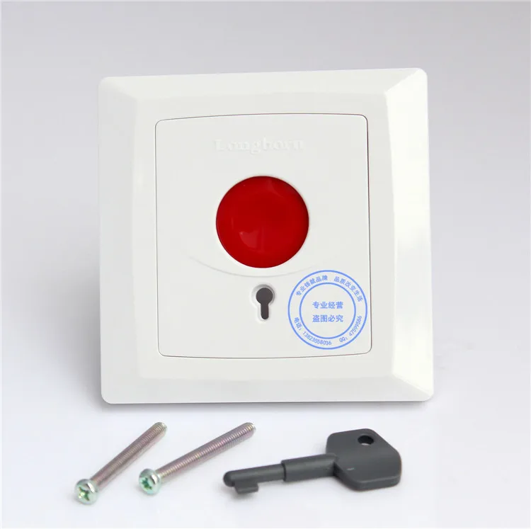 Emergency Panic Button Fire Switch NO NC COM Security Key Reset for Alarm HO-01B +
Emergency Panic Button Fire Switch NO NC COM Security Key Reset for Alarm HO-01B +