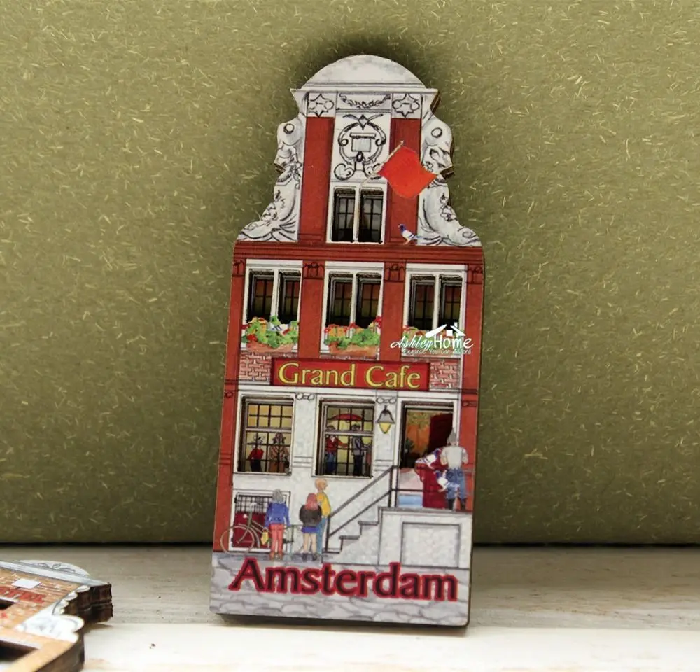 Netherlands Holland Amsterdam Grand Cafe Tourist Travel Souvenir Wooden Fridge Magnet Craft
Netherlands Holland Amsterdam Grand Cafe Tourist Travel Souvenir Wooden Fridge Magnet Craft