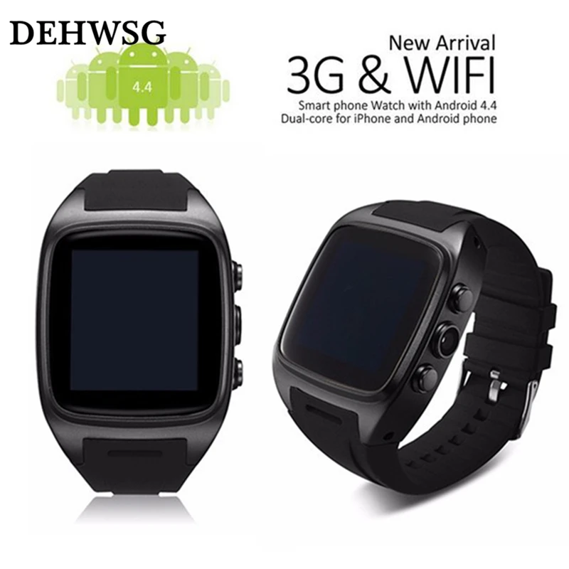 DEHWSG 2017 X01 smart watch MTK 6572 Dual core 1.54" screen 512MB Ram 4GB Rom sim card Android 5.1 Bluetooth 3G WIFI Camera GPS
DEHWSG 2017 X01 smart watch MTK 6572 Dual core 1.54" screen 512MB Ram 4GB Rom sim card Android 5.1 Bluetooth 3G WIFI Camera GPS