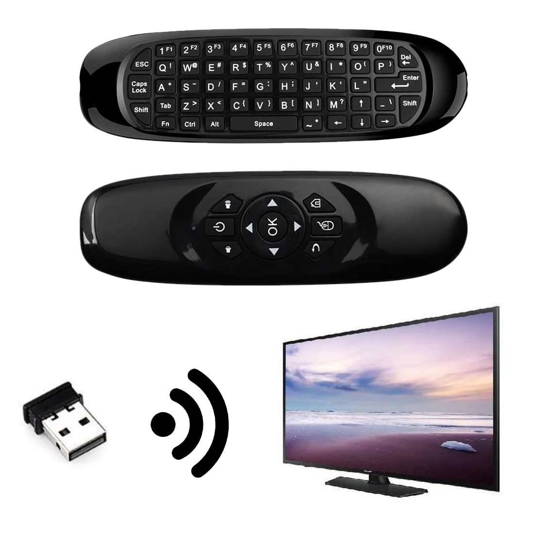 English Russian2.4G RF Air mouse Wireless Keyboard Remote for Android TV Box PC Remote Control 6-axis gyroscope aerial
English Russian2.4G RF Air mouse Wireless Keyboard Remote for Android TV Box PC Remote Control 6-axis gyroscope aerial