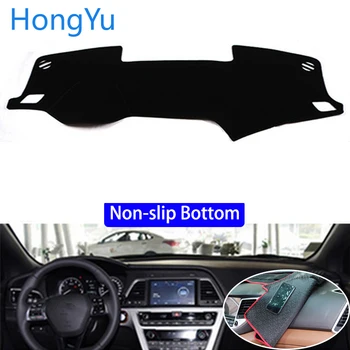 For Hyundai 9th Sonata 2015 - 2018 Car Styling Non-Slip Bottom Covers Dashmat Dash Mat Sun Shade Dashboard Cover Capter
For Hyundai 9th Sonata 2015 - 2018 Car Styling Non-Slip Bottom Covers Dashmat Dash Mat Sun Shade Dashboard Cover Capter