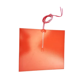 360W 12v 300*300*1.5mm silicone heater for 3D printer adhesive 1 side 100k thermistor 1000mm lead wire out from middle of 1 side
360W 12v 300*300*1.5mm silicone heater for 3D printer adhesive 1 side 100k thermistor 1000mm lead wire out from middle of 1 side