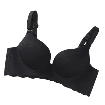 Wave pattern bra push C cup no steel ring large size wireless breathable seamless
Wave pattern bra push C cup no steel ring large size wireless breathable seamless
