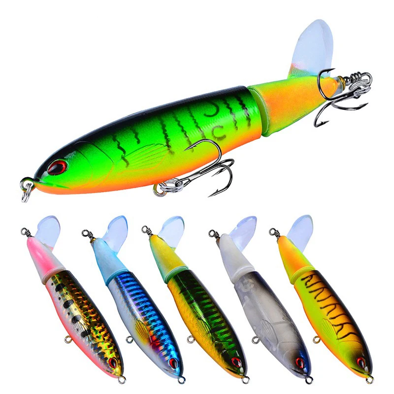 1pcs Whopper Popper 15g/35g Topwater Floating Fishing Lure Artificial Bait Hard Plopper Soft Rotating Tail Fishing Tackle Geer
1pcs Whopper Popper 15g/35g Topwater Floating Fishing Lure Artificial Bait Hard Plopper Soft Rotating Tail Fishing Tackle Geer