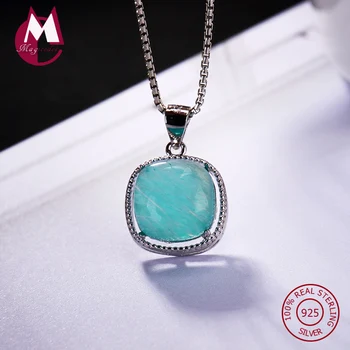 2019 Fashion Inlaid natural stone Square Pendant 100% 925 Sterling Silver for Women Necklace Pendant Jewelry colgante inicial P5
2019 Fashion Inlaid natural stone Square Pendant 100% 925 Sterling Silver for Women Necklace Pendant Jewelry colgante inicial P5