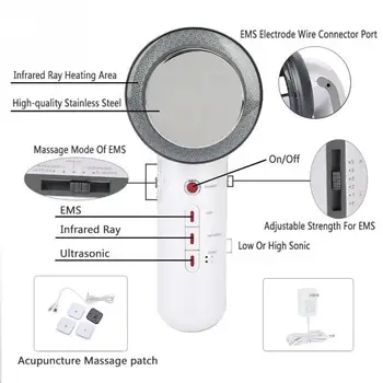 Ultrasonic Cavitation Body Slimming Machine (Ultrasound+EMS+ Infrared) Lipo Massager Anti Cellulite Fat Burner Therapy
Ultrasonic Cavitation Body Slimming Machine (Ultrasound+EMS+ Infrared) Lipo Massager Anti Cellulite Fat Burner Therapy