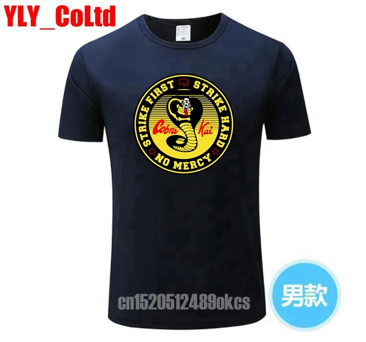 Men's Vestido Vintage Verano 2019 Cobra Kai T shirts men Karate T-shirt Cool black mamba cosplay costume Kobe Bryant Top Tee
Men's Vestido Vintage Verano 2019 Cobra Kai T shirts men Karate T-shirt Cool black mamba cosplay costume Kobe Bryant Top Tee