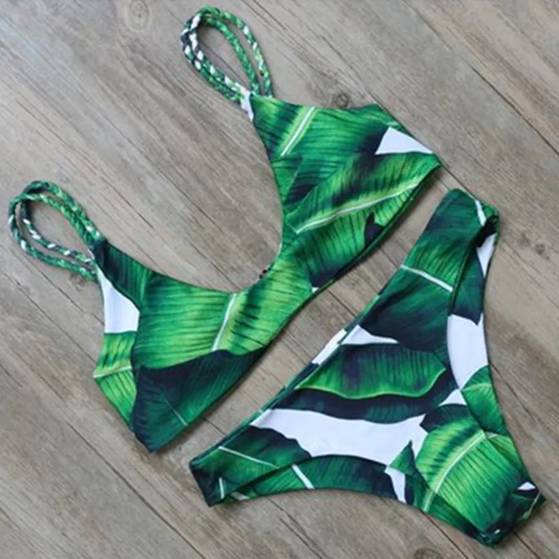 Ladies Bikini Set Bandage Push-Up Tankini Green Swimwear Women Swimsuit Bathing Suit Brazilian Bikinis maillot de bain femme W3
Ladies Bikini Set Bandage Push-Up Tankini Green Swimwear Women Swimsuit Bathing Suit Brazilian Bikinis maillot de bain femme W3