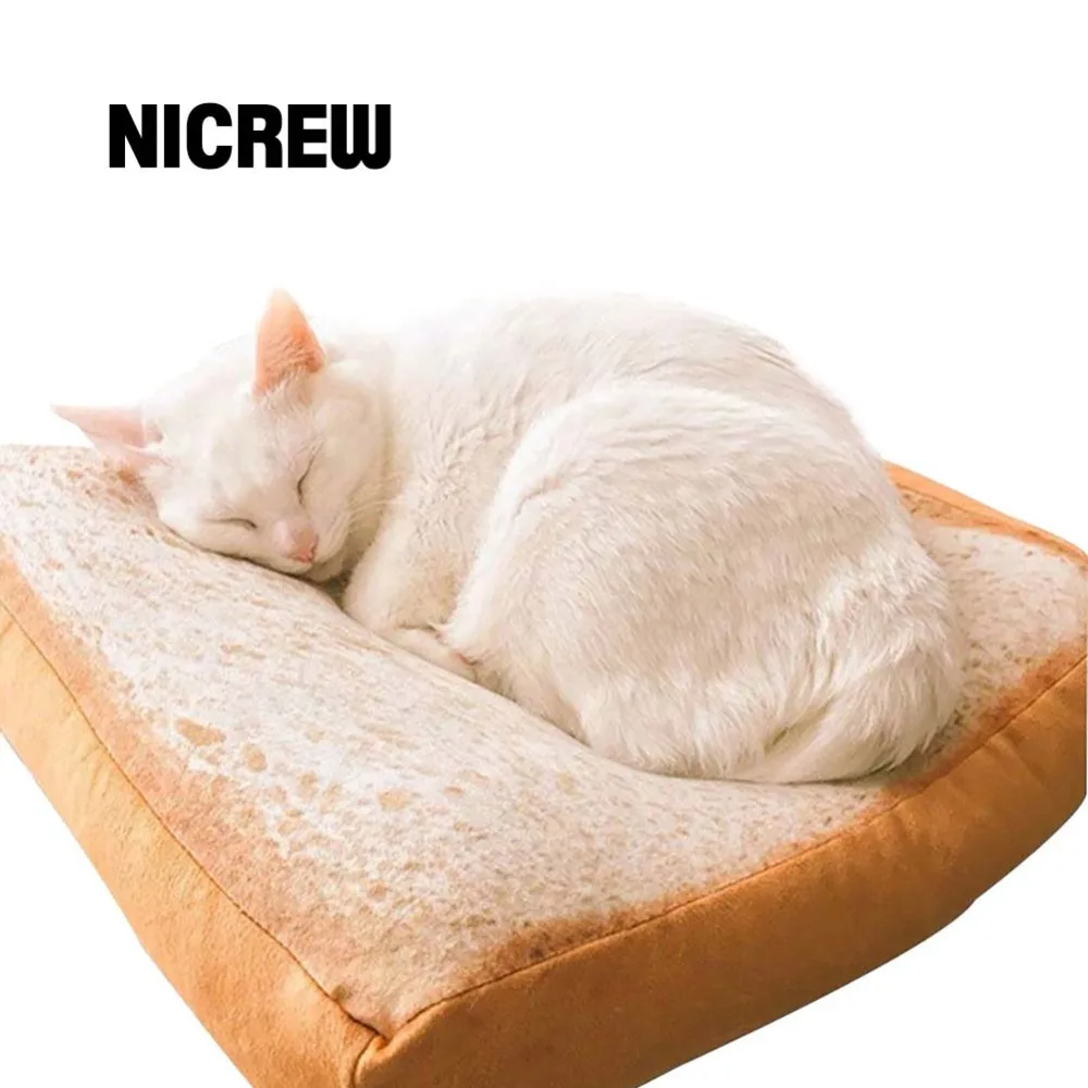 Nicrew Toast Bread Cats Pets Mats Warm Mattress Bed For Cats Dogs Fleece Cushion Detachable Wash Soft Durable Toast Bread Mats
Nicrew Toast Bread Cats Pets Mats Warm Mattress Bed For Cats Dogs Fleece Cushion Detachable Wash Soft Durable Toast Bread Mats
