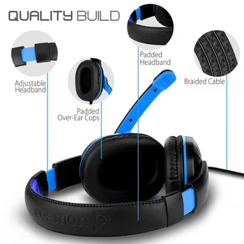 Earphone Game Headset with Microphone 3.5mm Wired Gaming Headphones Noise Canceling for PC Laptop Headset Smart Phone
Earphone Game Headset with Microphone 3.5mm Wired Gaming Headphones Noise Canceling for PC Laptop Headset Smart Phone