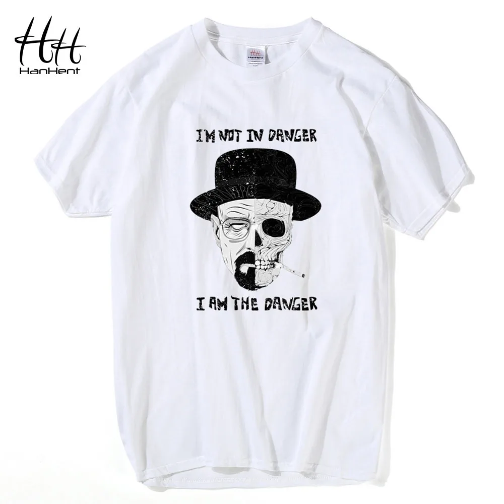 HanHent Breaking Bad Printed T Shirt Heisenberg Short Sleeve Fashion men Danger Letters T-shirt High Quality Men Tshirt TA0599
HanHent Breaking Bad Printed T Shirt Heisenberg Short Sleeve Fashion men Danger Letters T-shirt High Quality Men Tshirt TA0599
