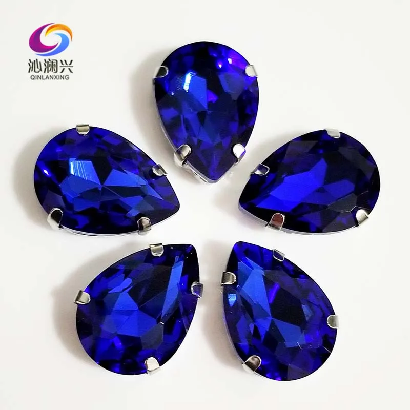 Free shipping Royalblue teardrop shape High quality Glass Crystal flatback sew on rhinestones,Diy Clothing accessories SWS10
Free shipping Royalblue teardrop shape High quality Glass Crystal flatback sew on rhinestones,Diy Clothing accessories SWS10