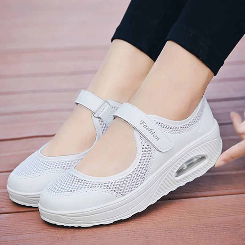 HEE GRAND Sneakers Summer Platform Shoe Woman Slip On Mesh Breathable Rocking Flat Shoe Female Round Toe Leisure Creeper XWC1520
HEE GRAND Sneakers Summer Platform Shoe Woman Slip On Mesh Breathable Rocking Flat Shoe Female Round Toe Leisure Creeper XWC1520