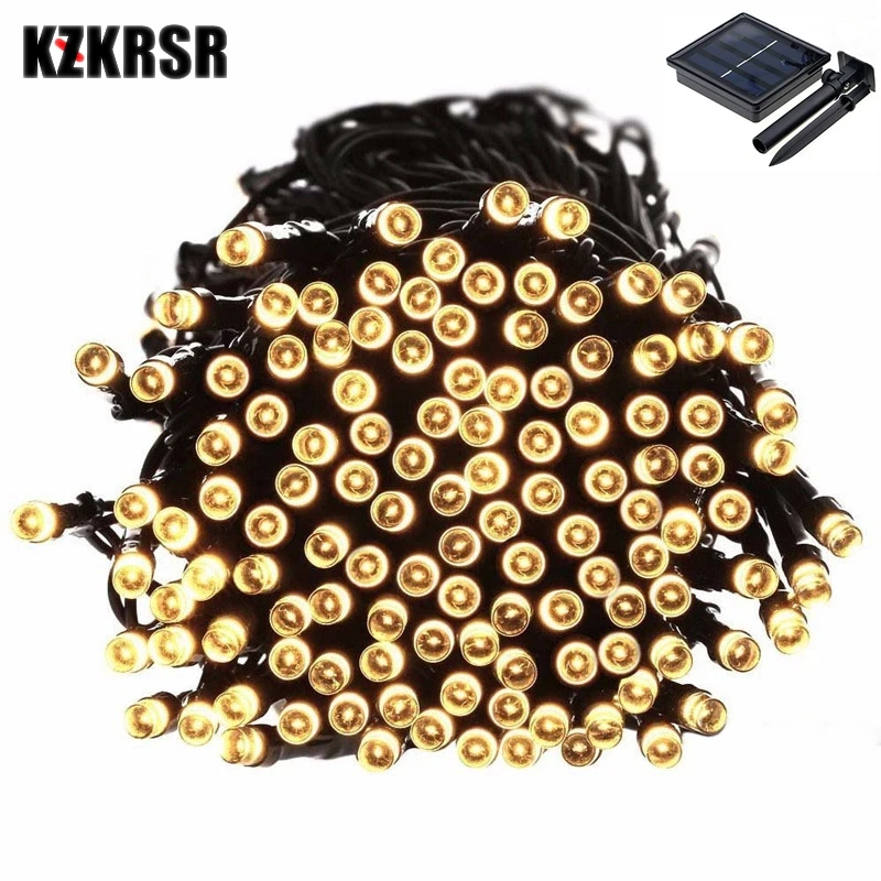 52M 500 Led Fairy Garland IP67 Waterproof LED Solar String Lights For Outdoor Wedding Christmas Home Garden Decoration lamp
52M 500 Led Fairy Garland IP67 Waterproof LED Solar String Lights For Outdoor Wedding Christmas Home Garden Decoration lamp