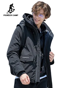 Pioneer Camp fashion down jackets for men brand clothing thick warm winter duck down coat male top quality black AYR801406
Pioneer Camp fashion down jackets for men brand clothing thick warm winter duck down coat male top quality black AYR801406