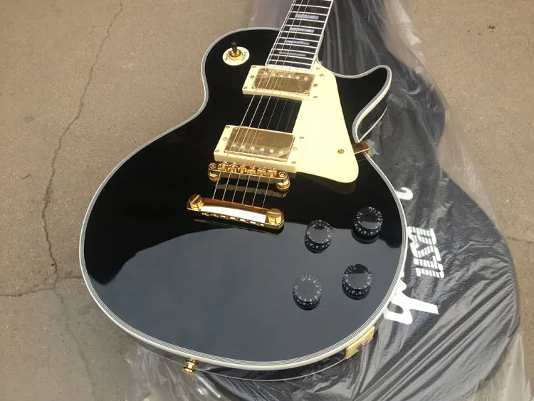 Best Price - New Style 50th Anniverard Binding Black Hardware Electric Guitar Free Shipping
Best Price - New Style 50th Anniverard Binding Black Hardware Electric Guitar Free Shipping