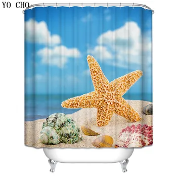 Good Quality Shell Beach Starfish rideau douche Waterproof Mildew Proof Bathroom Shower Curtain With Hooks Rings 180cm*180/200cm
Good Quality Shell Beach Starfish rideau douche Waterproof Mildew Proof Bathroom Shower Curtain With Hooks Rings 180cm*180/200cm