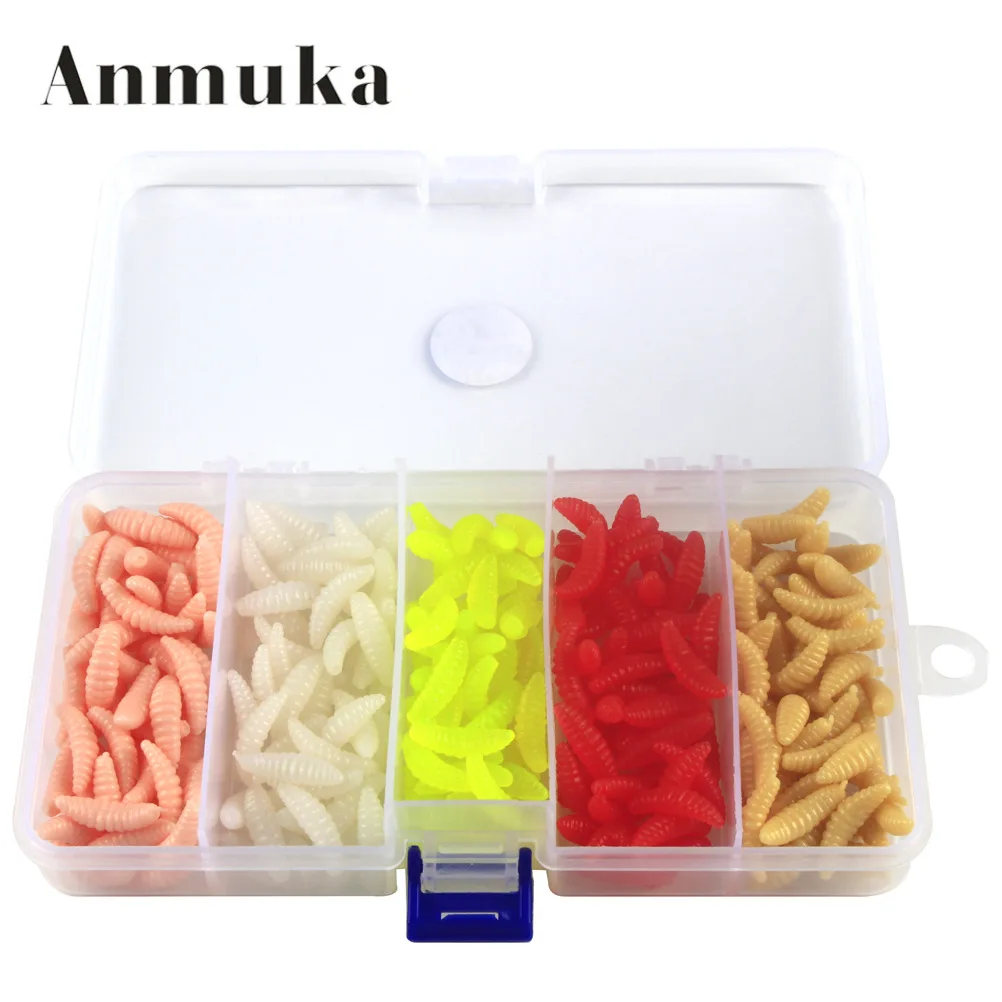2019 New Arrival 250pcs 2cm Smell hand pole bait fishing lure soft bread bug bionic grubs trout lure soft bait
2019 New Arrival 250pcs 2cm Smell hand pole bait fishing lure soft bread bug bionic grubs trout lure soft bait