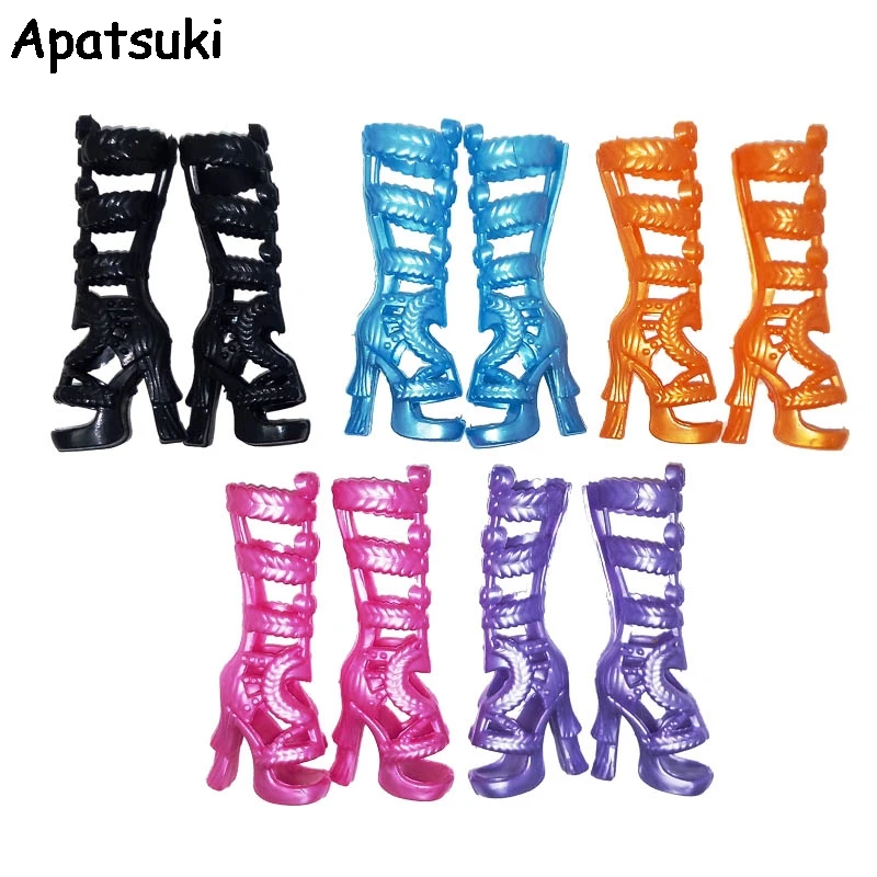 5pairs/lot Fashion Children Kids Baby Toys Doll Accessories High Heel Boots Shoes For Monster High Dolls For 1/6 BJD Doll
5pairs/lot Fashion Children Kids Baby Toys Doll Accessories High Heel Boots Shoes For Monster High Dolls For 1/6 BJD Doll