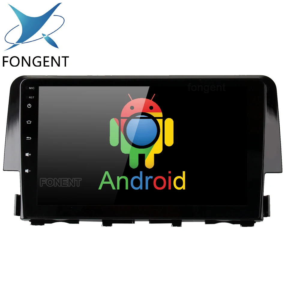 Автомобильный GPS радиоприемник fonnt для Honda Civic 2015 2016 Android мультимедийный