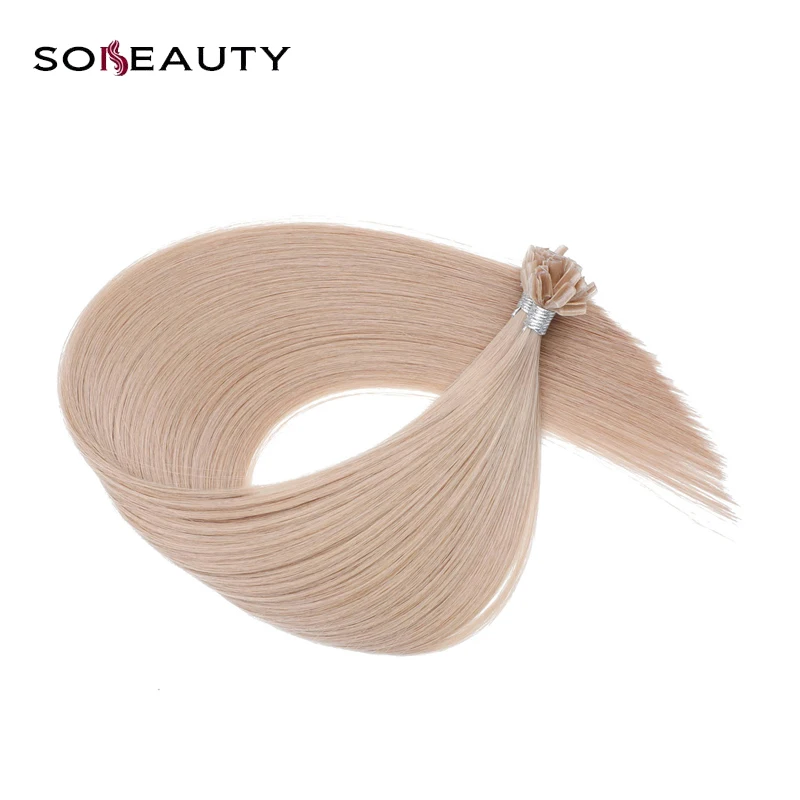 Sobeauty Pre Bonded Human Hair Extension Straight U Tip Keratin Hair Extension Fusion Hair 50 Strand/pack 18# Hair Highlighting
Sobeauty Pre Bonded Human Hair Extension Straight U Tip Keratin Hair Extension Fusion Hair 50 Strand/pack 18# Hair Highlighting