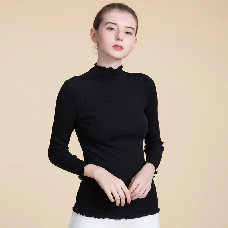 Women Wool Sweater Full Pullovers Turtleneck Sweet Cashmere Sweater Comfortable Soft Female Sweaters Warm Knitting Sweater
Women Wool Sweater Full Pullovers Turtleneck Sweet Cashmere Sweater Comfortable Soft Female Sweaters Warm Knitting Sweater