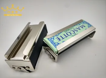 Stainless Steel Tobacco Roller Cigar CIGARETTE ROLLING MACHINE 70mm Regular Portable Smoking Accessories Fast Shipping 3pcs/lot
Stainless Steel Tobacco Roller Cigar CIGARETTE ROLLING MACHINE 70mm Regular Portable Smoking Accessories Fast Shipping 3pcs/lot